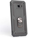 Gpack Samsung Galaxy J4 Plus Kılıf Vega Yüzüklü MıknatıslıNano Glass