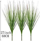 Yapay Çiçek Saz 60 cm Plants Grass  3Adet Dekoratif Çiçek 