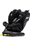 Yeni Bear 360 ° Dönebilir Yatabilir i-Size 0-36 Kg OtoKoltuğu ISOFIX/SIP/LATCH Siyah