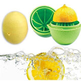 caselka® Hazneli Kapaklı Hijyenik Pratik Kolay Limon Sıkacağı Aparatı