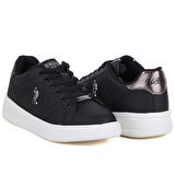 U.S. Polo Assn. Ex Rahat Taban Cilt Kadın Sneaker Ayakkabı