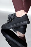 Kinetix Cırt Cırtlı Cilt Comfort Sneaker Kadın Spor Ayakkabı