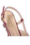 Pierre Cardin 54707 Logolu 4 Cm Topuklu Kadın Ayakkabı
