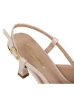 Pierre Cardin 54707 Logolu 4 Cm Topuklu Kadın Ayakkabı