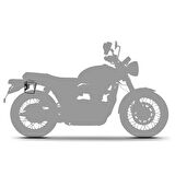 SHAD CAFE RACER KAHVERENGİ RETRO YAN ÇANTA SADDLE BAG X0SR38