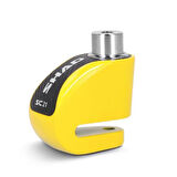 SHAD SC21 Motosiklet Disk Kilidi Sarı C0S2103