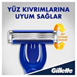 Gillette Mach3 Hybrid Tıraş Makinesi+Yedek Bıçak 8'li