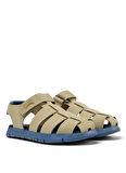 Camper Bej - Mavi Erkek Çocuk Sandalet Oruga Sandal Kids