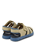 Camper Bej - Mavi Erkek Çocuk Sandalet Oruga Sandal Kids
