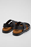 Erkek Brutus Sandalet - Siyah | 40