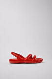 Kadın Kobarah Flat Sandalet - Kırmızı | 40
