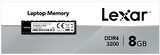Lexar 8GB  LD4AS008G-B3200GSST 3200Mhz DDR4 So-DIMM CL22 260 Pin 1.2V Ram Bellek 