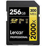 256GB Lexar® Professional 2000x SDXC™ UHS-II cards, - LSD2000256G-BNNNG