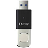 Lexar 64GB Parmak İzi Okuyuculu F35 Pro 300Mb 3.2 USB Flash Bellek