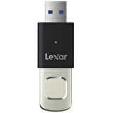 Lexar 128GB Parmak İzi Okuyuculu F35 Pro 300Mb 3.2 USB Flash Bellek