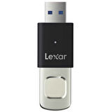 Lexar 256GB Parmak İzi Okuyuculu F35 Pro 300Mb 3.2 USB Flash Bellek