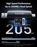 Lexar 64GB Silver Plus SD UhsI V30 U3 205MB/S Hafıza Kartı