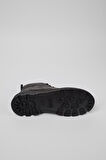 Erkek Brutus Deri Bot - Siyah | 44