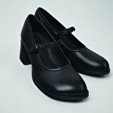 Kadın Topuklu/ Stiletto K201799-001 Camper Kora Black