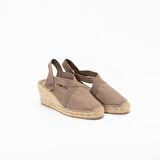 Kadın Sandalet Ter Toni Pons Elactic Linen Taupe