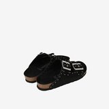  Kadın Terlik G105592 Genuins Honolulu Lead Velour Black