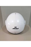 AXXIS RAVEN SV SOLID  - GLOSS PEARL WHITE/XL