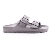 Natural World Eco  Erkek Terlik 7051-774 BIOS EVA SANDALIA 2 HEBILLAS  Natural World Antracita