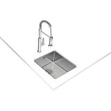 Teka BE LINEA RS15 34.40 Tezgahaltı Eviye Paslanmaz Çelik 34 cm