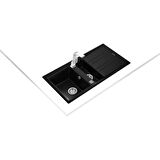 Teka STONE 60 B-TG CARBON Ankastre Kumanda Sifonlu Granit Eviye Karbon 100 cm