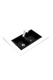 Teka STONE 90 B-TG 115260001 Çift Hazneli Tegranite Eviye