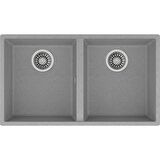 Teka SQUARE 760 TG STONE GREY Tezgahaltı Granit Eviye Gri 76 cm