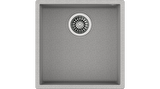 Teka SQUARE 40.40 TG STONE GREY Tezgahaltı Granit Eviye Gri 40 cm