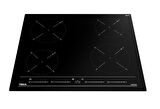 Teka - IZC 64010 BK MSS - Ankastre Cam Seramik İndüksiyonlu Ocak - 7200 W - Siyah - 60 cm - 112520015