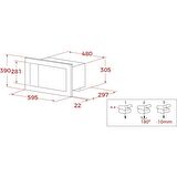 Teka ML 8200 BIS 20 lt Mikrodalga Fırın