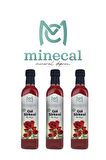 Gül Sirkesi 3x500ml (%100 Katkısız Doğal)