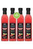 %100 Ev Yapımı Katkısız Gilaburu Sirkesi 4x500ml