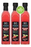 %100 Ev Yapımı Katkısız Gilaburu Sirkesi 3x500ml