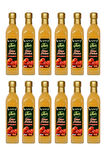 Elma Sirkesi 12x500 ml - %100 Katkısız Doğal | Geleneksel Ev Yapımı