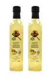 Maydanozlu Sarımsaklı Limon Sirkesi 2x500 ml – %100 Katkısız Doğal | Özel Üretim