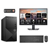 Dell Vostro 3910MT i7 12700 36GB 256GB SSD RX550/4GB W11H N7600VDT3910 MASAÜSTÜ PC & 23.8" MONİTÖR