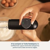 Powertwist Battery Şarjlı El Mikser Kablosuz Güçlü Çırpıcı Hamur Yoğurma Mikser