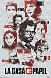 LA CASA DE PAPEL CHARACTERS MAXI POSTER (İTHAL)