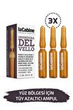LaCabine 3 Adet Yüz Tüy Azaltıcı Ampul Lazer Epilasyon Ağda Sonrası Tüy Önleyici Dermaroller Dermapen Serum