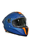AXXIS HAWK SV EVO CUBIK C7 - MATT BLUE/L