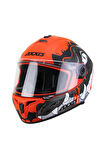 AXXIS DRAKEN S TROOPER E5 - MATT RED/XL