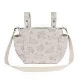 Pasito A Pasito Toile de Jouy Crossbody Bebek Bakım Çantası Cream