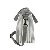 Walking Mum Bolsa Comiditas Çizgi Desenli Termos Çanta