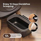 Els Pet Otomatik Koku Kontrollü Akıllı Kedi Tuvaleti 65 Lt