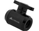 CORSAIR CX-9055019-WW Fitting (valve) ,XF Adapter (Shut-off ball valve; black)
