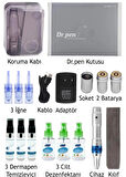 Dr.Pen A6 Şarjlı Dermapen Cihazı ( Türkiye Garantili) 2 Bataryalı Derma Pen Kalıcı Makyaj Dermaroller